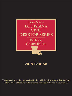 cover image of Louisiana Rules Annotated